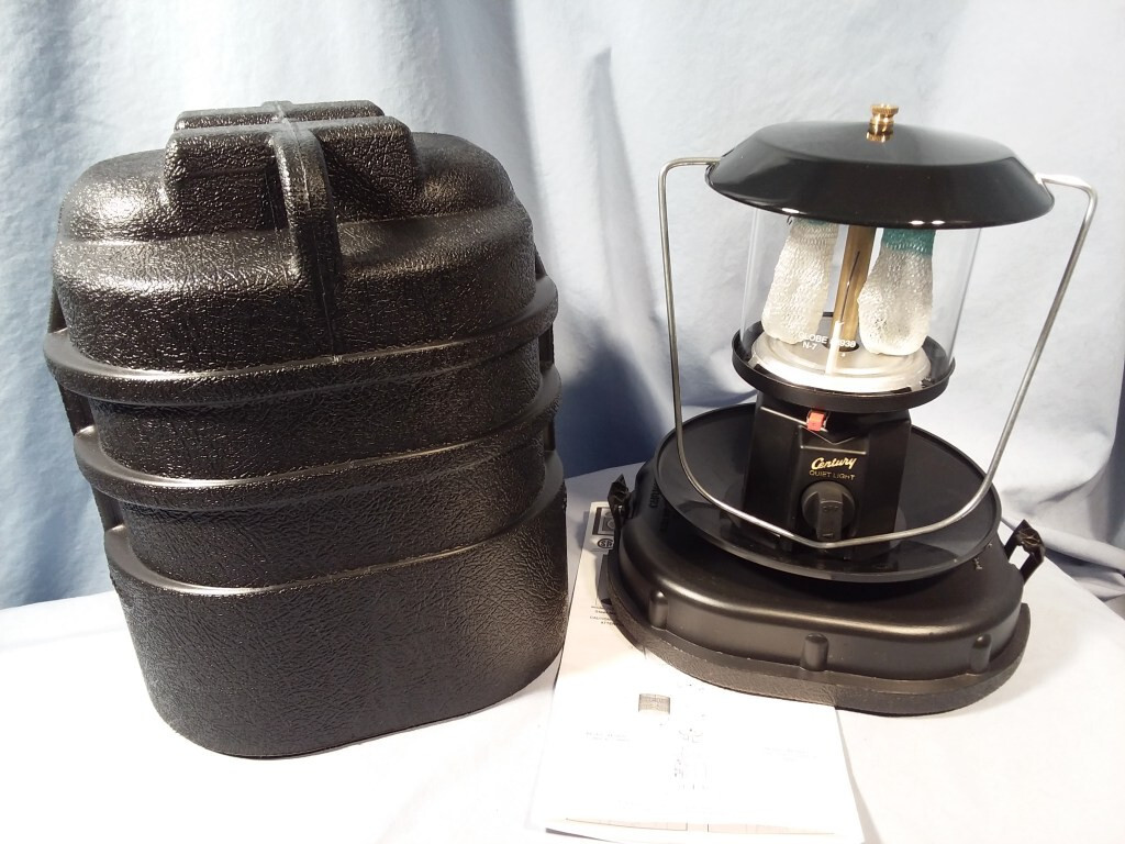 Century Tool Co. Quiet Light 7220-7230 Propane Lantern with Case - new unfired