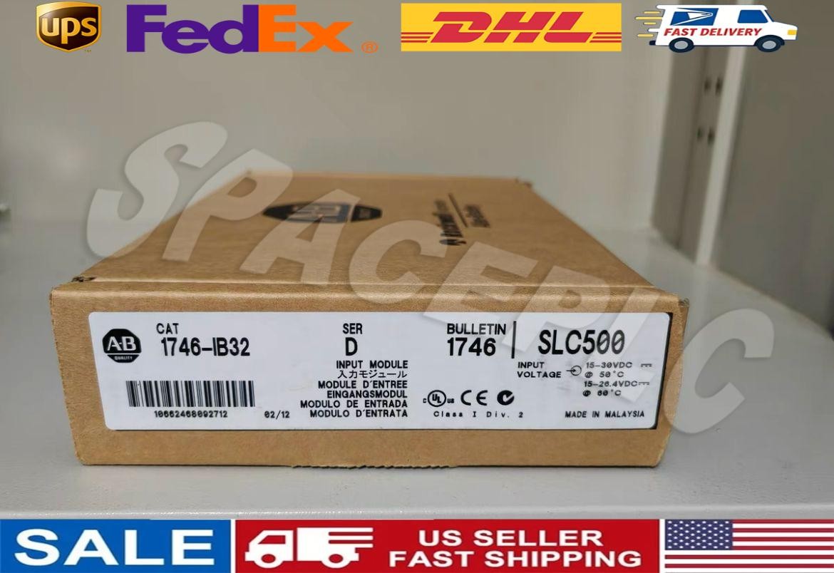 AB 1746-IB32 1746IB32 ** SLC 500 Input Module PLC New Sealed TX Stock Fast Ship