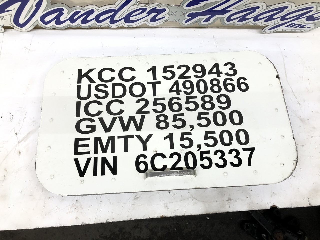 International 9200 Right/Passenger Sleeper Door - Used