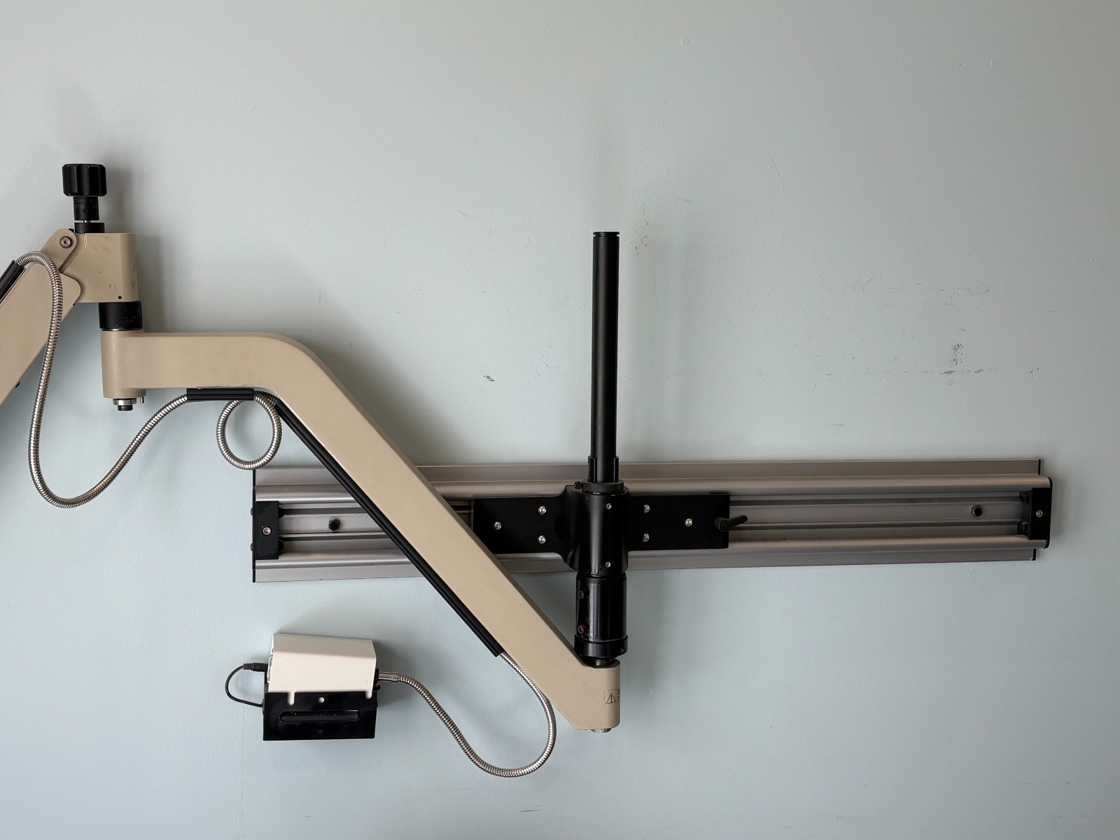 Global Dental Microscope, Model 704FS with sliding wall mount