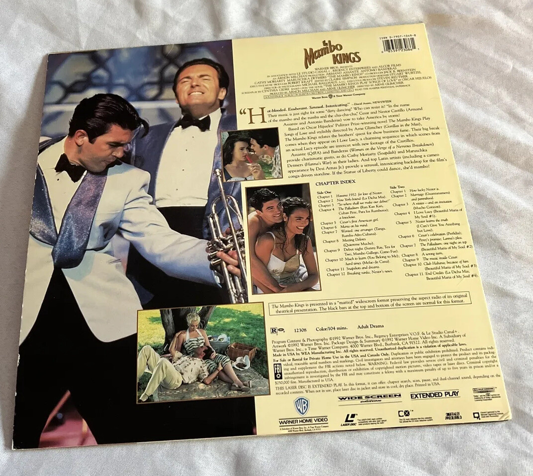 The Mambo Kings (Laserdisc, 1992)