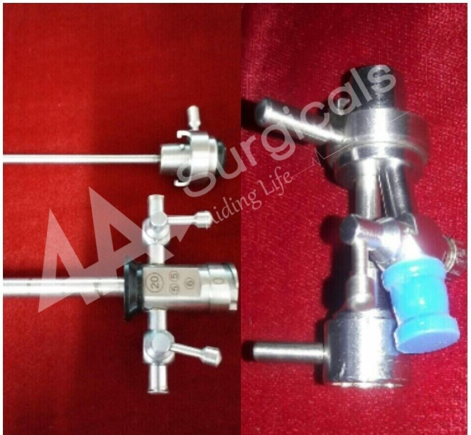 4A Cystoscopy Sheath With Oburator 20Fr + Single Channel Bridge