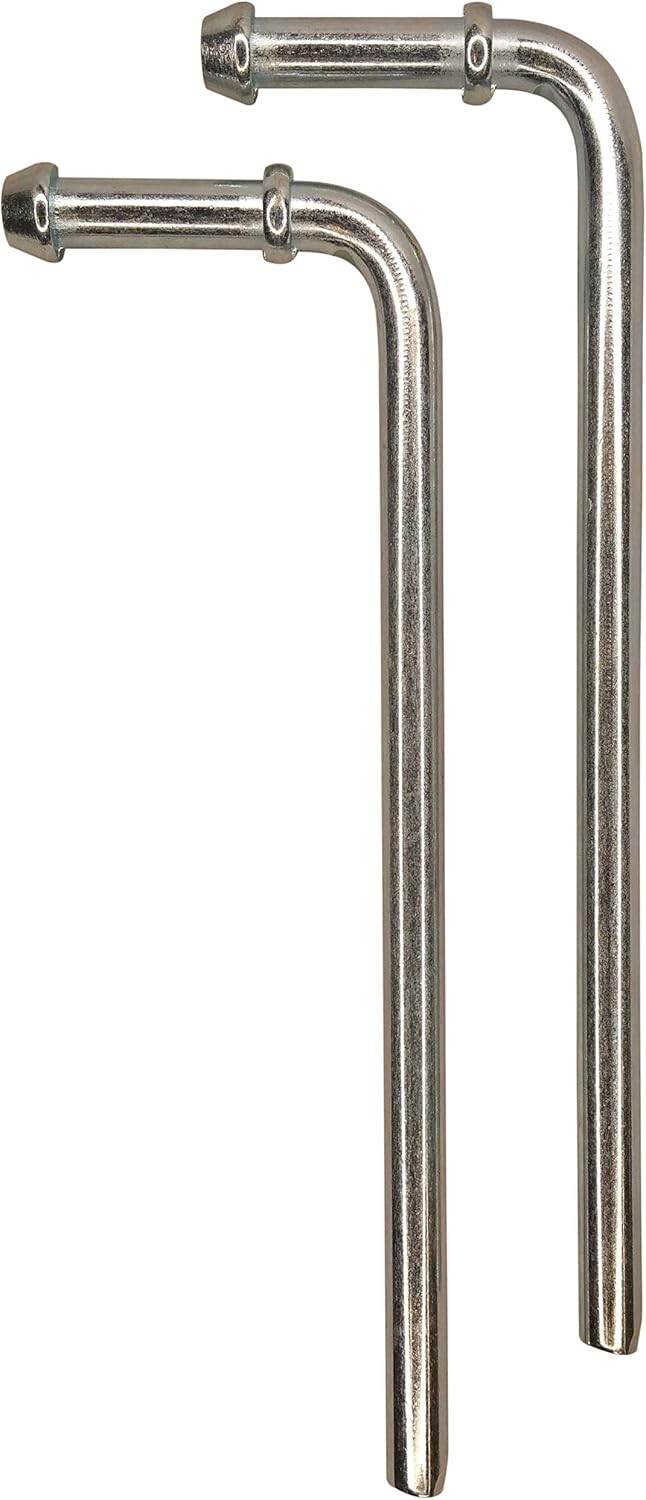 2 Pack 90° Bend Universal Weld in Place Exhaust Hanger Rod MADE in the USA Tool