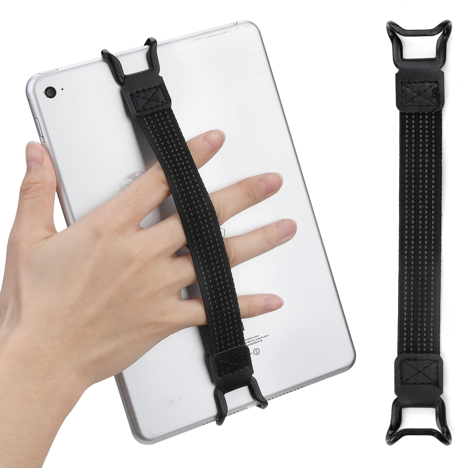 Universal Phone Tablet Hand Strap Holder for 7.6-11 Inch Devices, Adjustable ...
