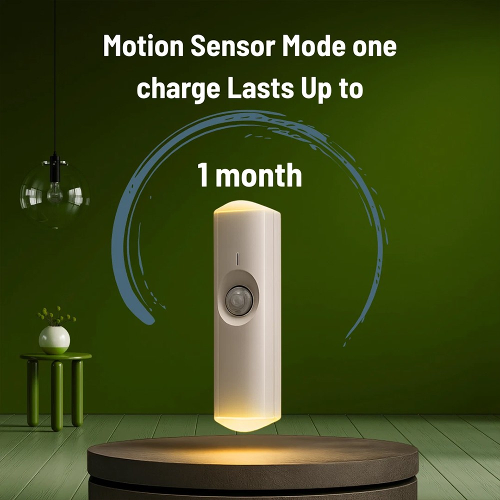Magnetic RGB Night Light - Motion Sensor USB-C Rechargeable Ambient Lamp