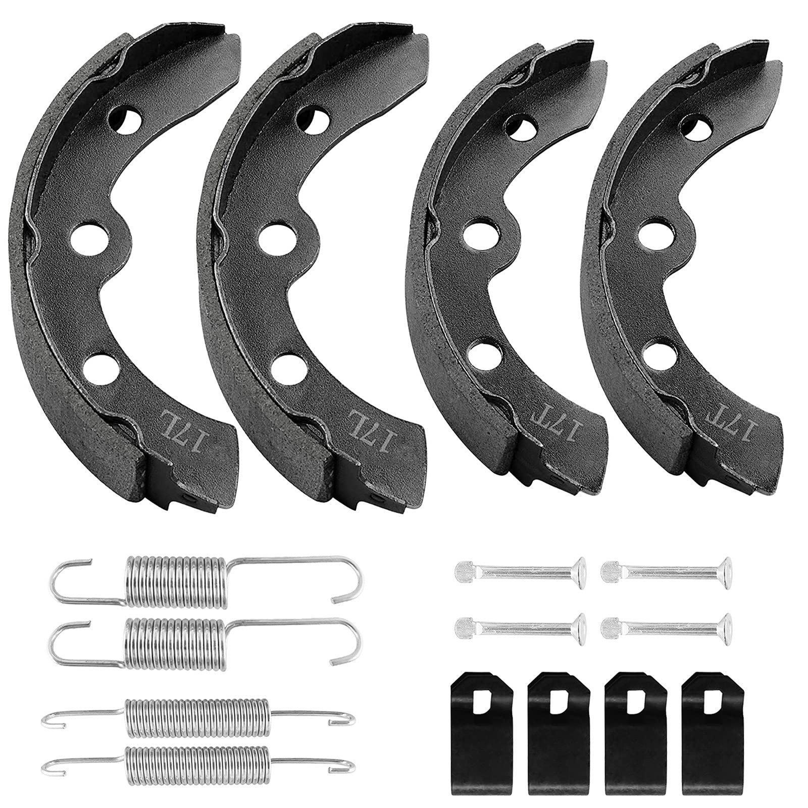 MOSNAI Club Car Brake Shoes Spring Kit Assembly for DS Black