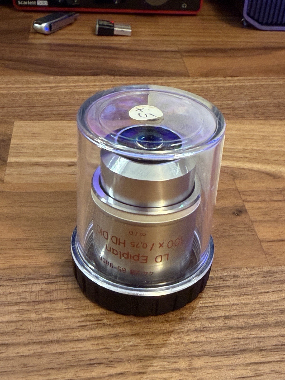 Zeiss LD Epiplan 100x/0.75 HD DIC Microscope Objective