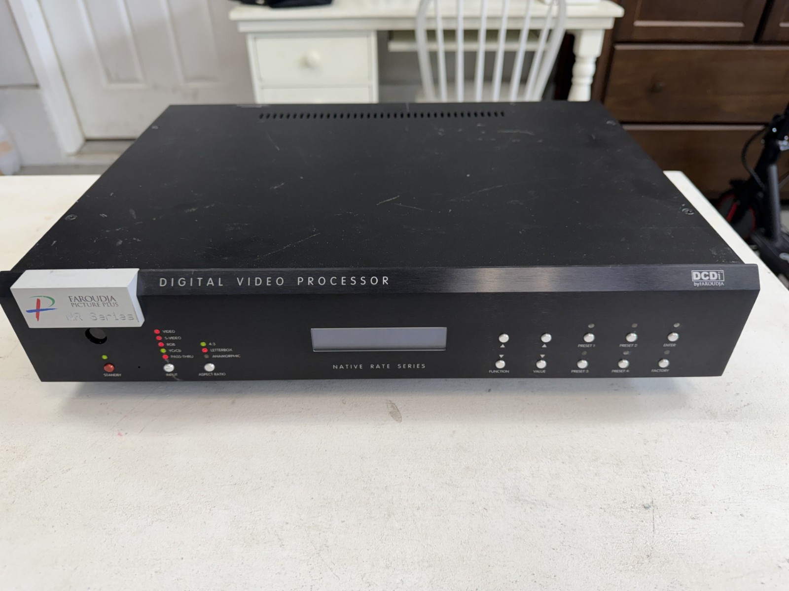 Faroudja Native Rate Series Digital Video Processor - Sold for parts only