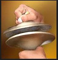 Bell Metal made Pair Of Manjira ,Ilathalam, iskcon kirtan kartal ,indian
