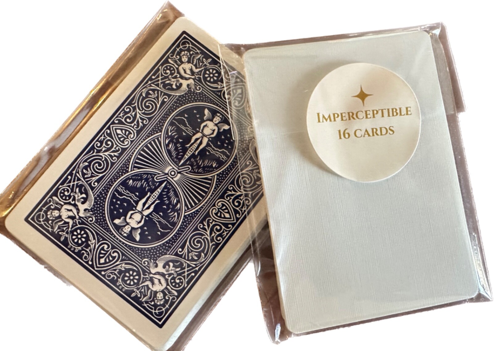 Magic Tricks Gaff Cards, Assorted IMPERCEPTIBLE Bicycle Standard Playing 16piece