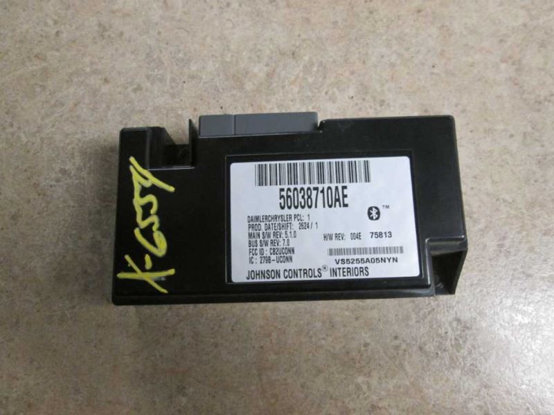 Chassis ECM Communication Roof Mounted Fits 05 GRAND CHEROKEE 349538