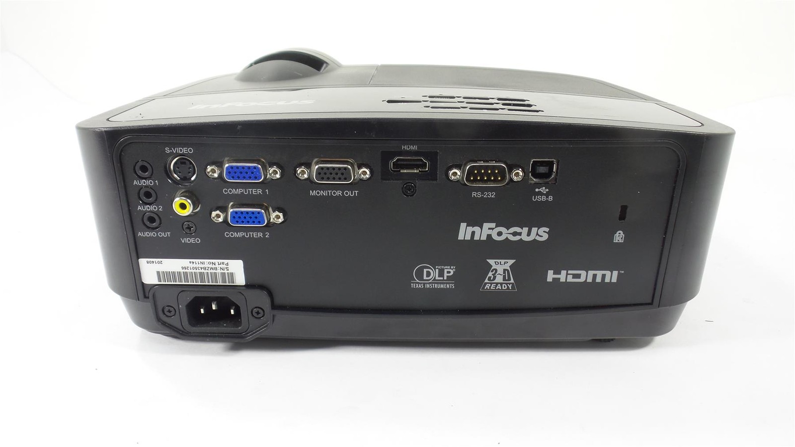 InFocus IN114a Home Cinema Projector - Lamp Timer : 20 Hours