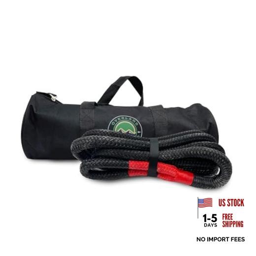 Brute Kinetic Recovery Rope with 30% Stretch Storage 7/8" Thick - 20 ft. Long