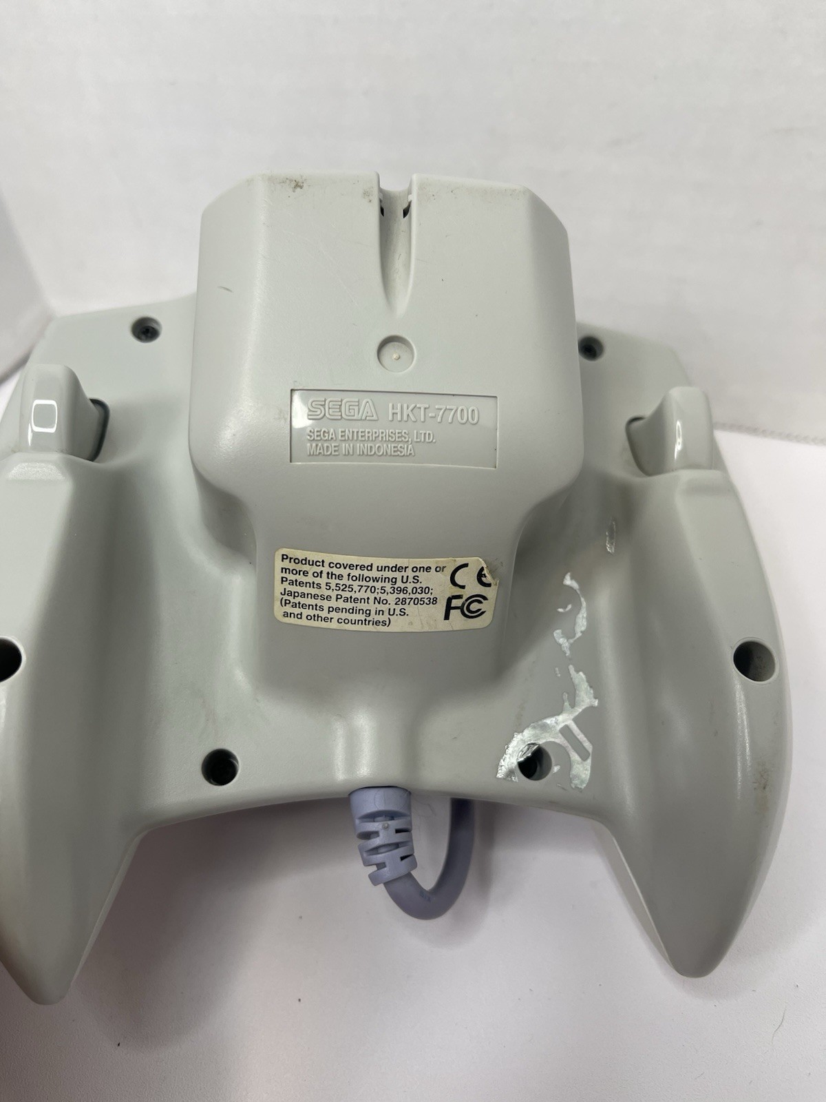 Sega Dreamcast Controller White HKT-7700 OEM - Tested & Works- Authentic