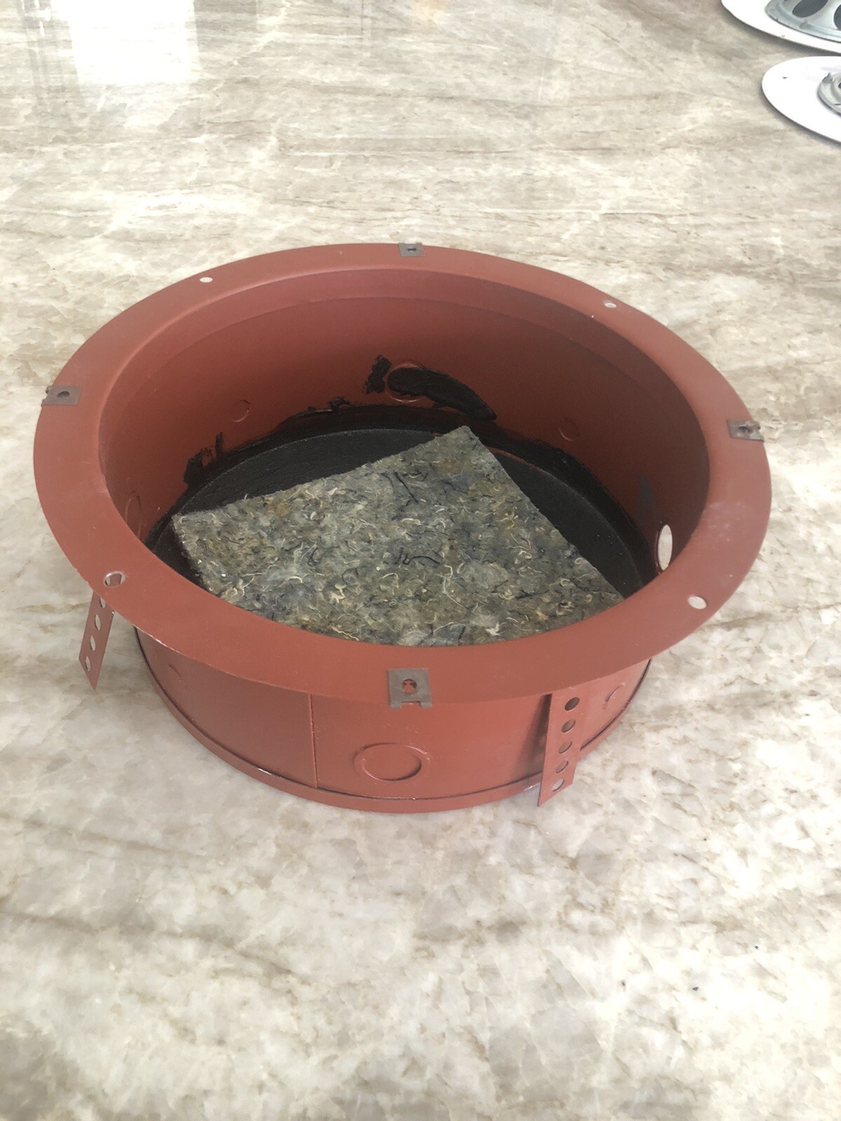 Atlas Sound 95-8 Ceiling Enclosure For 8" Speakers, In-ceiling Back box