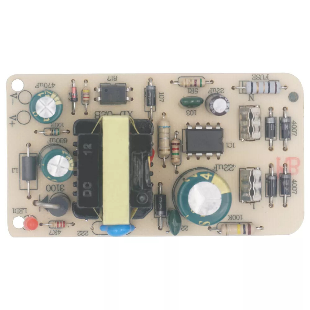 12v 2a Power Supply Adapter Ac to Dc Switching Regulated Power any electronics