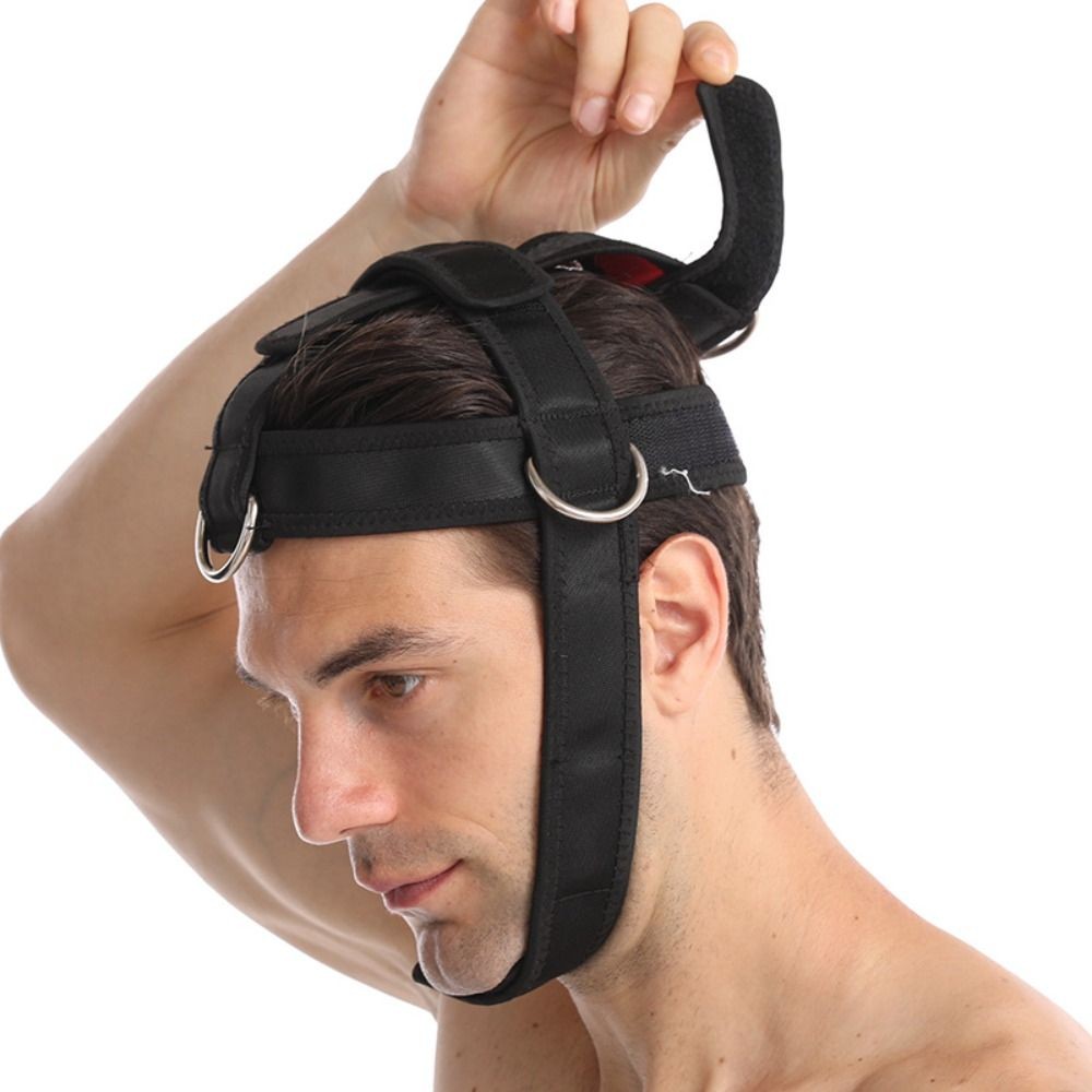 Head Harness Weight Lifting Neck Muscle Strength Training Exercise Practical US