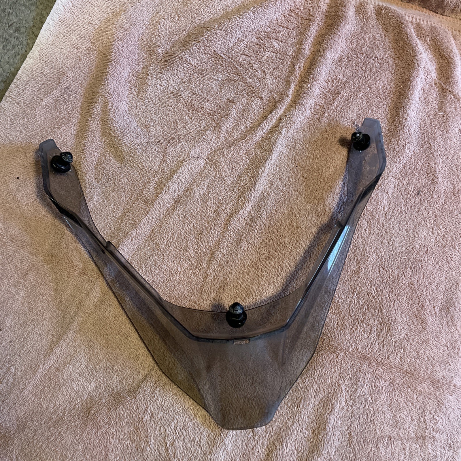 22-23 Windshield Support SKI DOO Clear Used OEM 517308281. Tag 232