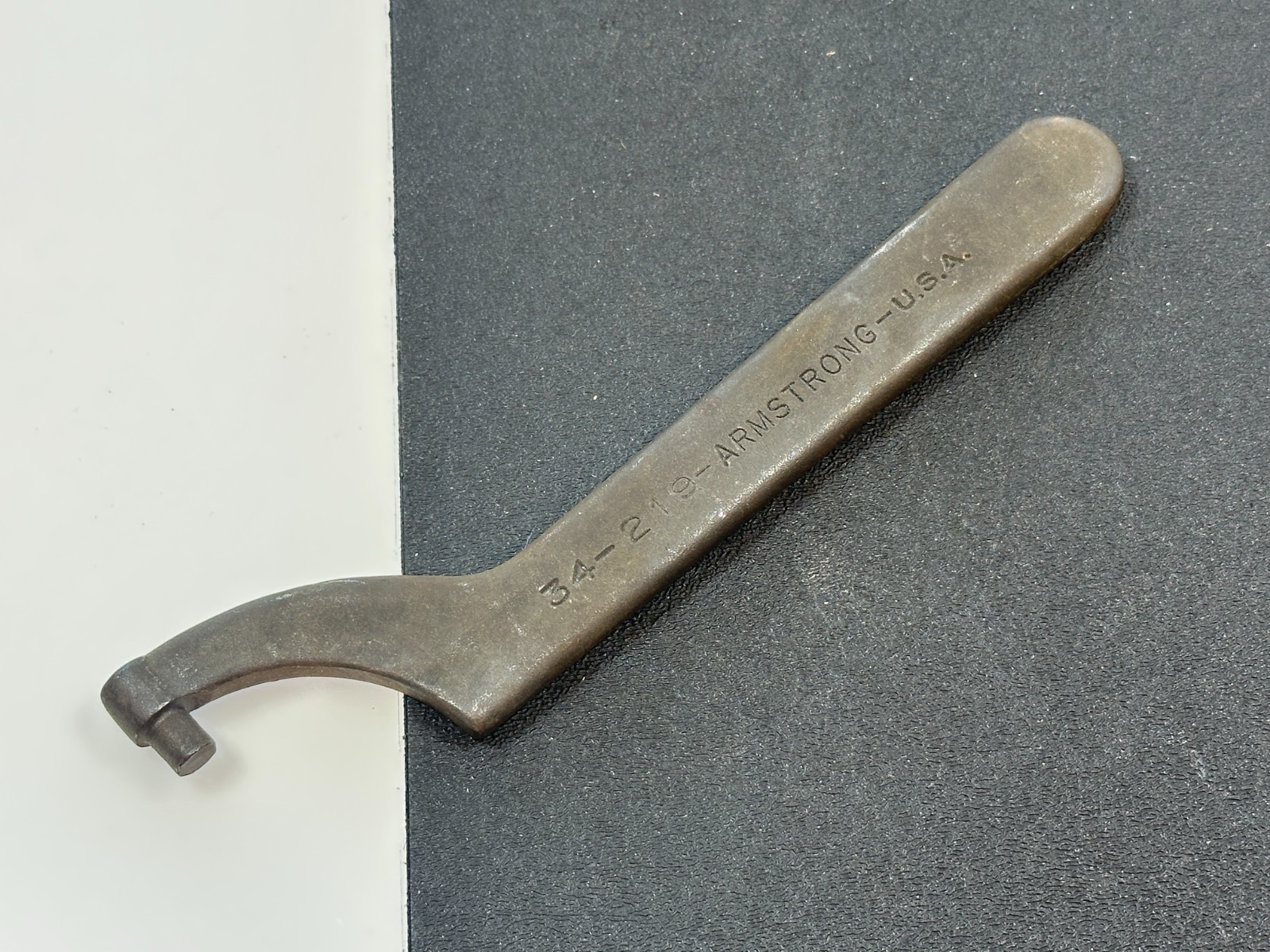 🇺🇸 Armstrong USA 34-219 Pin Spanner Wrench Tool, 5/32 Pin Machinist Lathe NOS