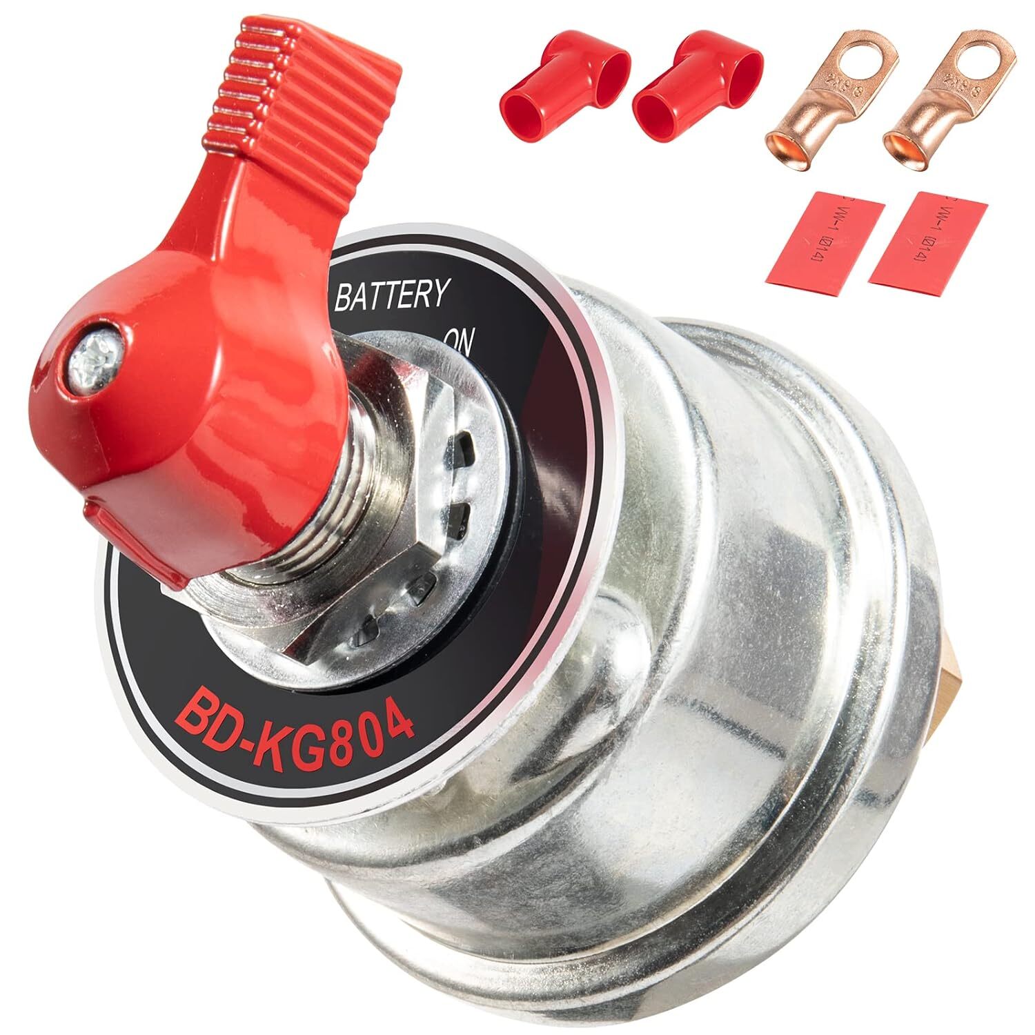 High Current Battery Disconnect Switch 300A, 12-24V Master Power Cut...