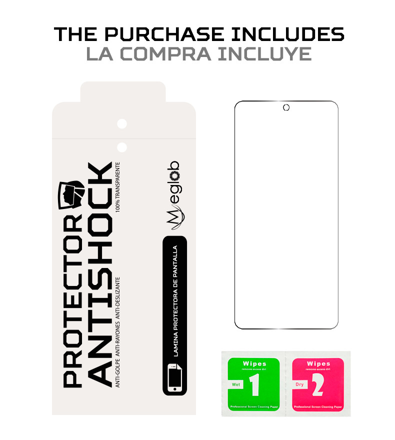 ANTISHOCK Screen protector for Xiaomi Redmi Note 12 Pro 4G
