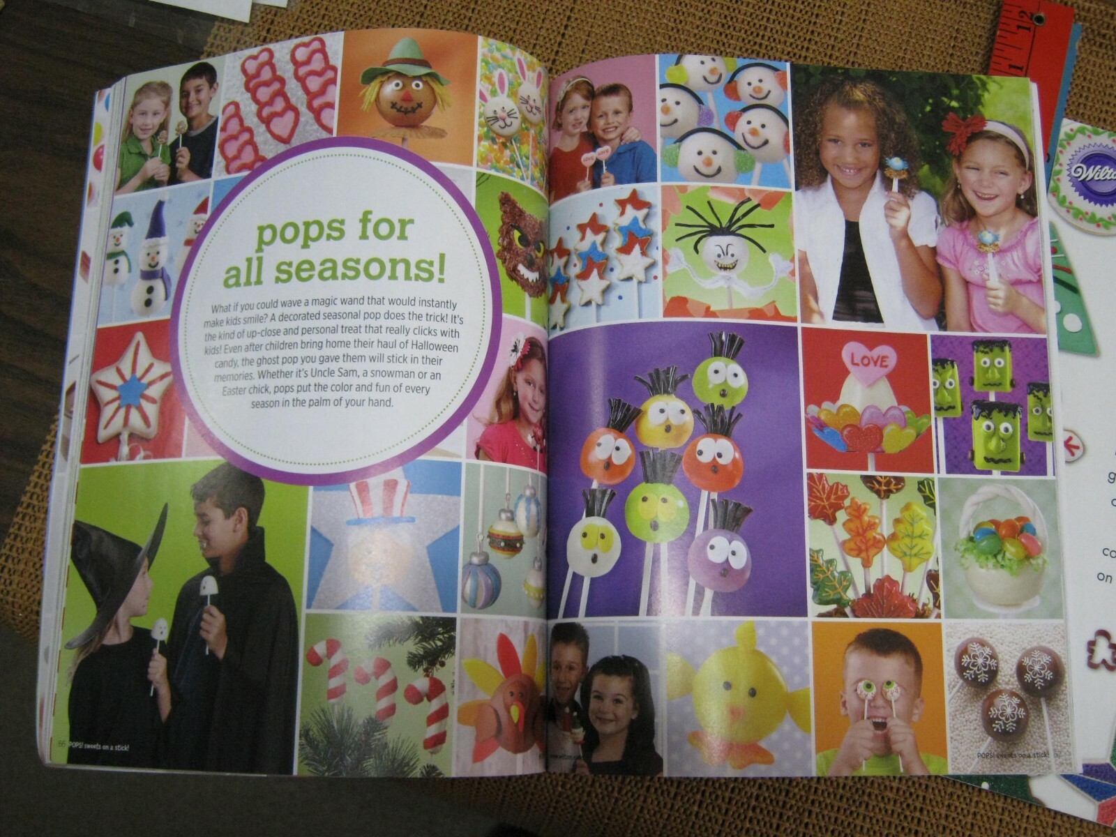 2 Wilton POPS and COOKIE EXCHANGE cook books