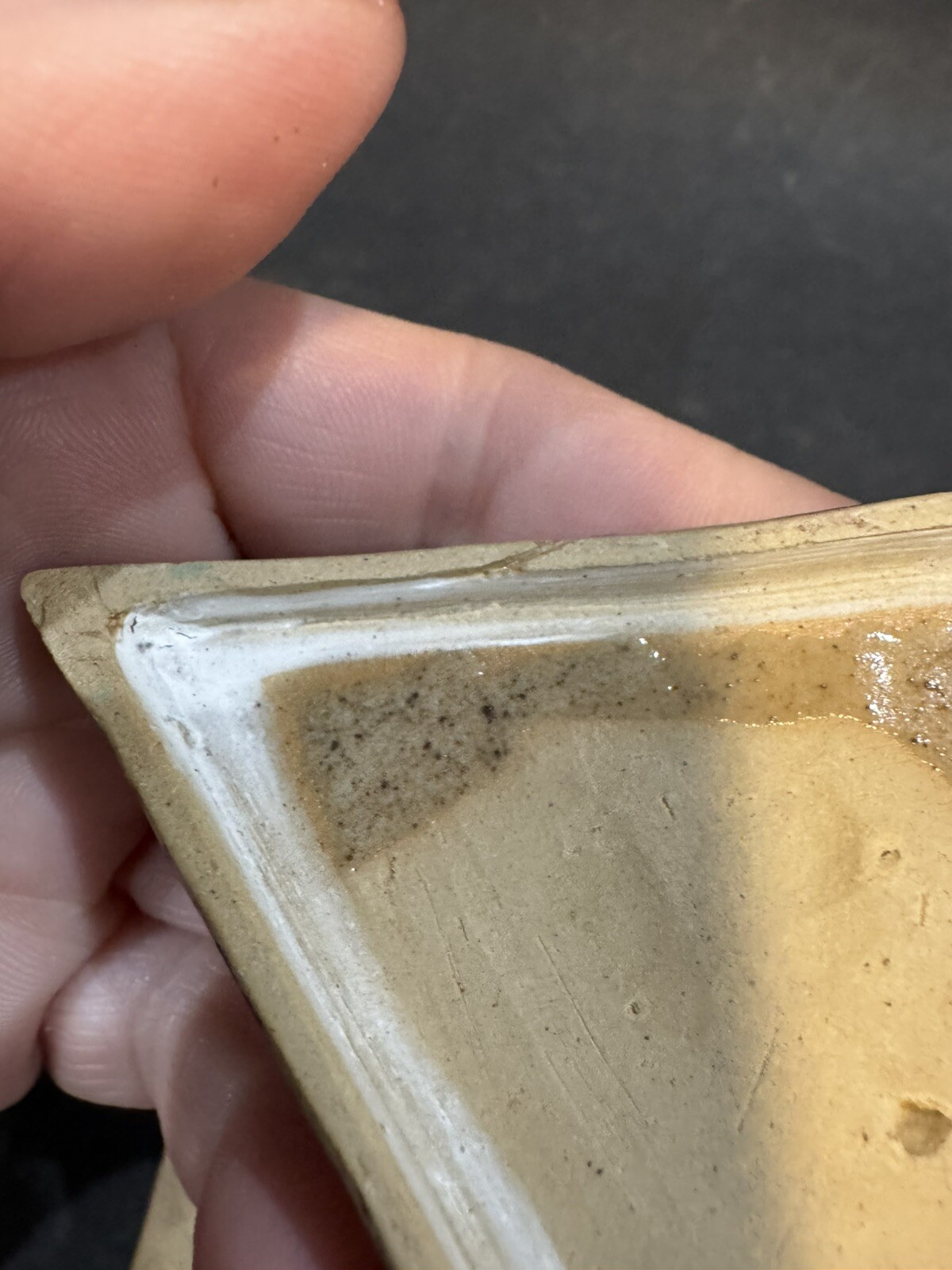 Triangle Studio Pottery Trinket Box