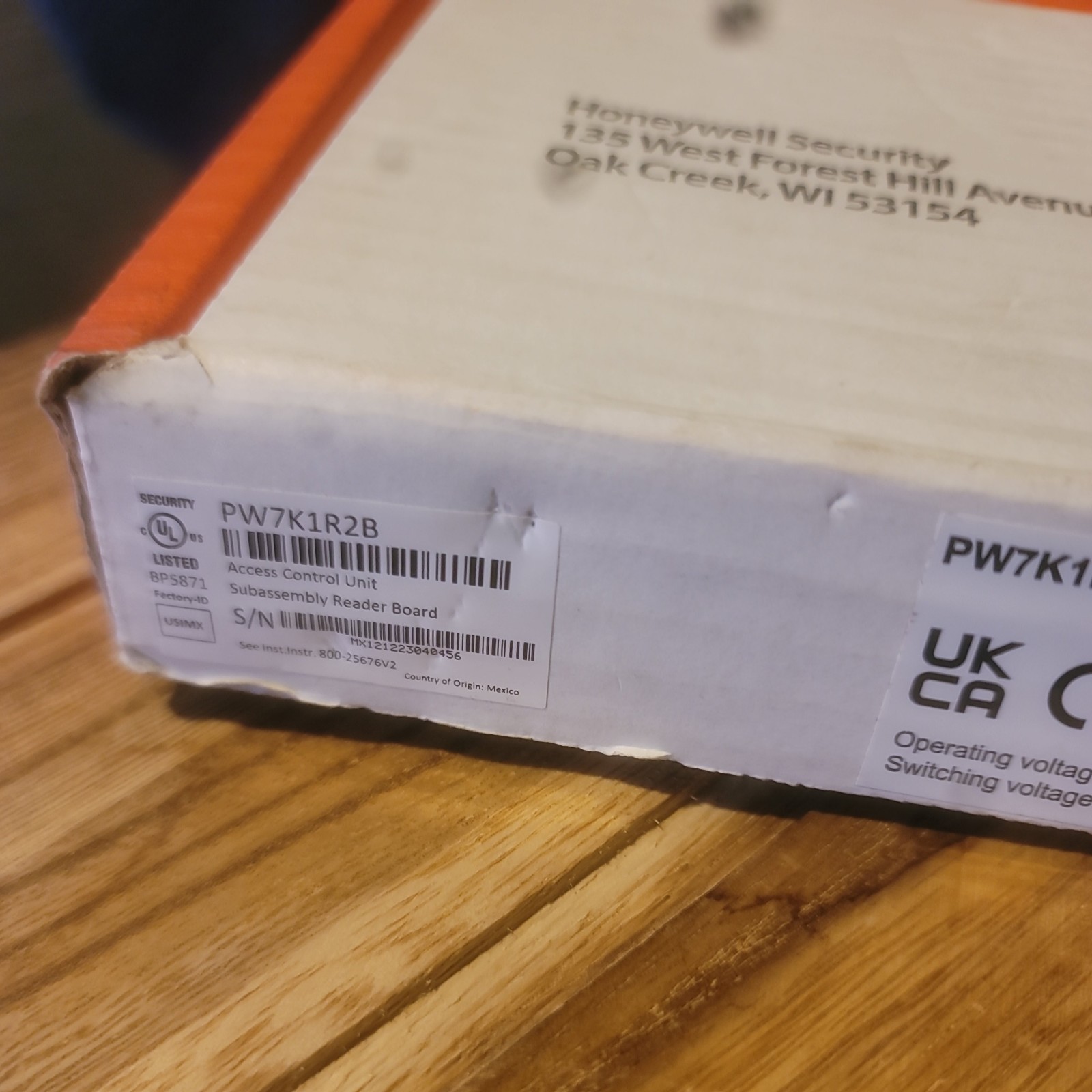 Honeywell ProWatch PW7K1R2B PW-7000 Series Dual Reader Module