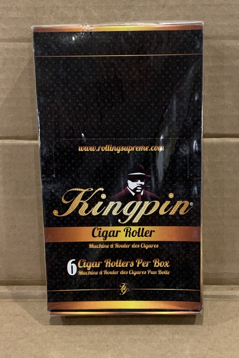 6 Pack!!! Kingpin Cigar Roller 120mm Rolling Machine for Wraps and Rolling Paper