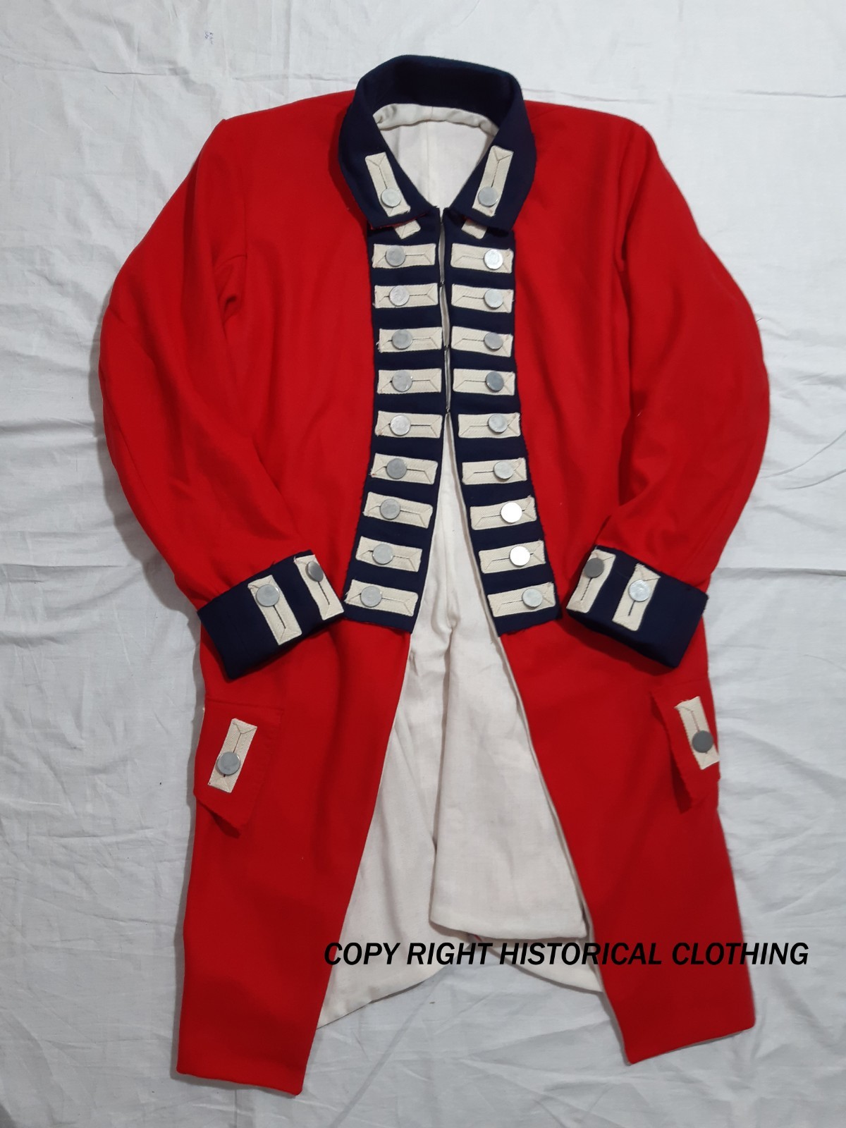 British Sergeants Regimental Coat Revolutionary War