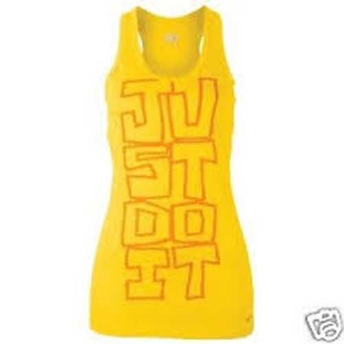 NIKE JUST DO IT TRAINING TANK (YELLOW)