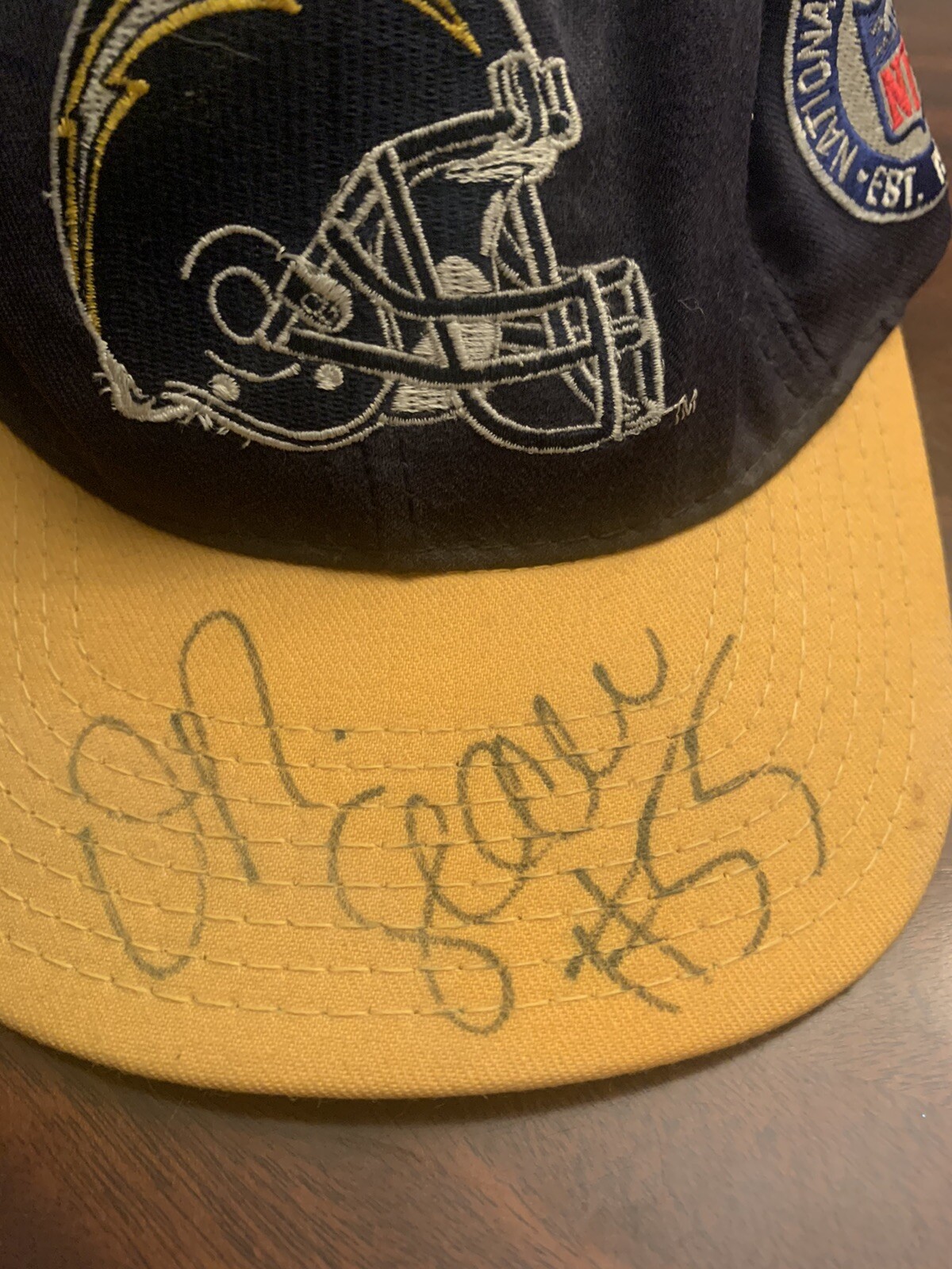 Junior Seau Autographed Baseball Cap