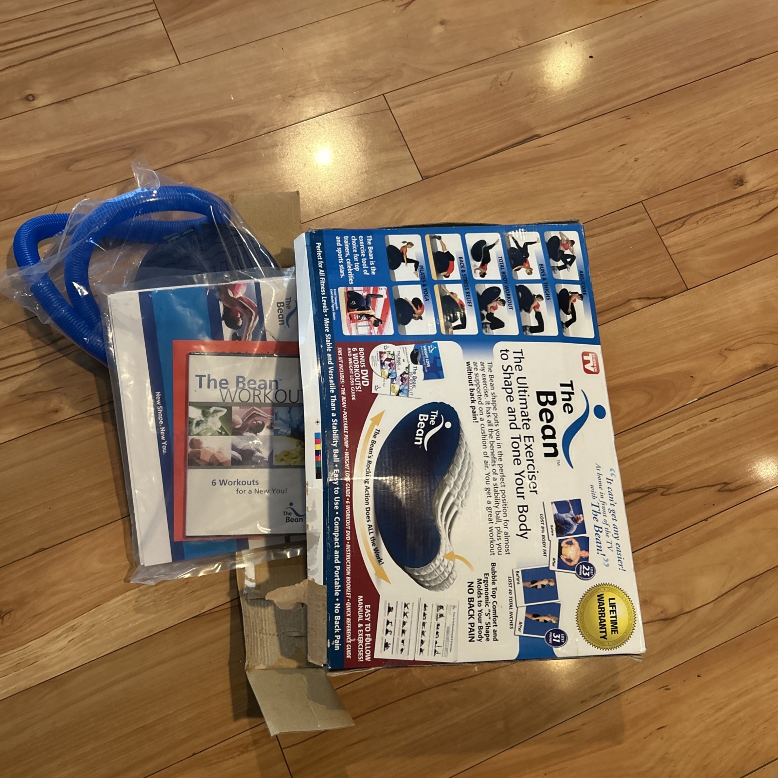 The Bean‎ Ultimate Exerciser Shape & Tone Your Body NEW OPEN BOX Sealed Contents