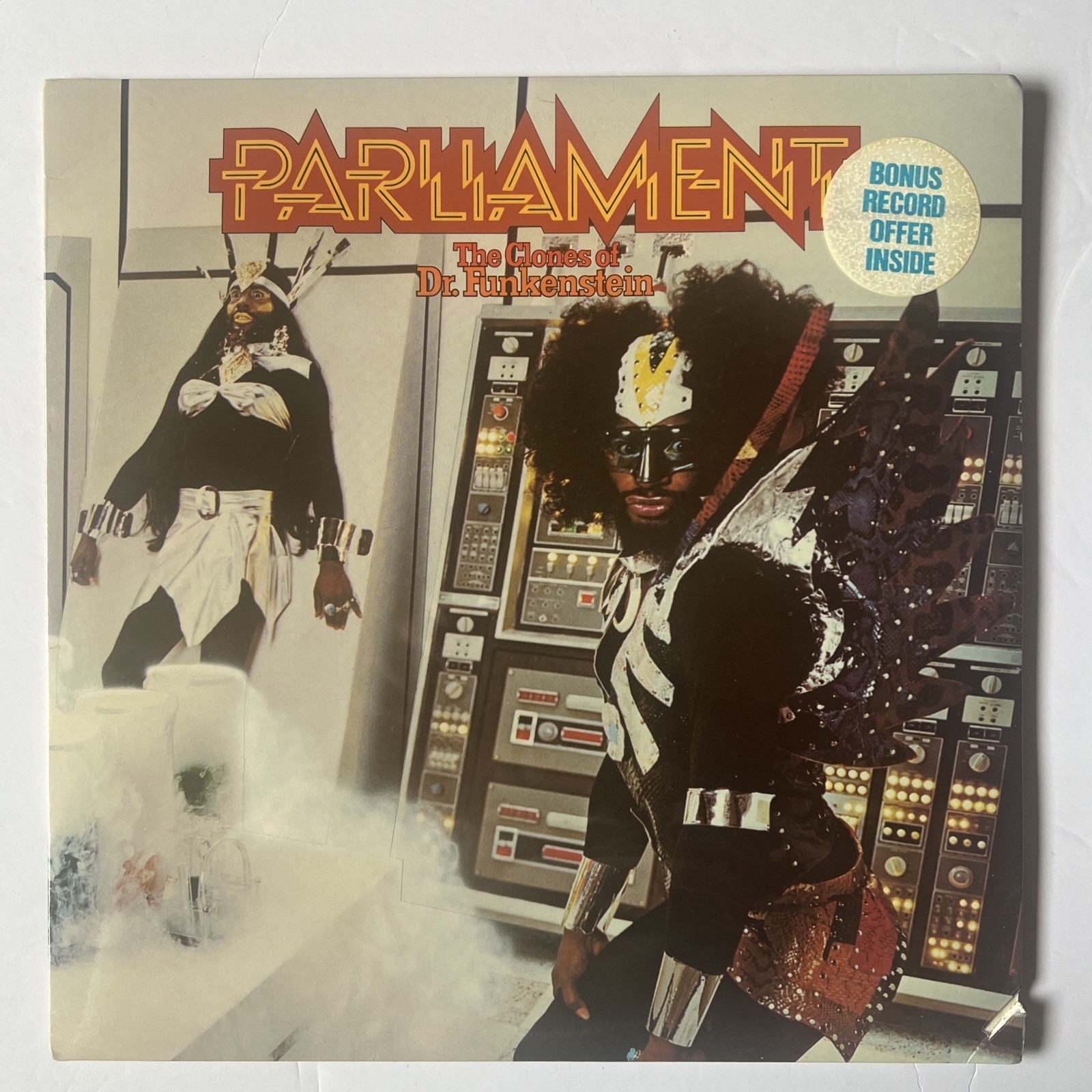 Parliament The Clones of Dr. Funkenstein! Sealed Hype Sticker, OG CutOut