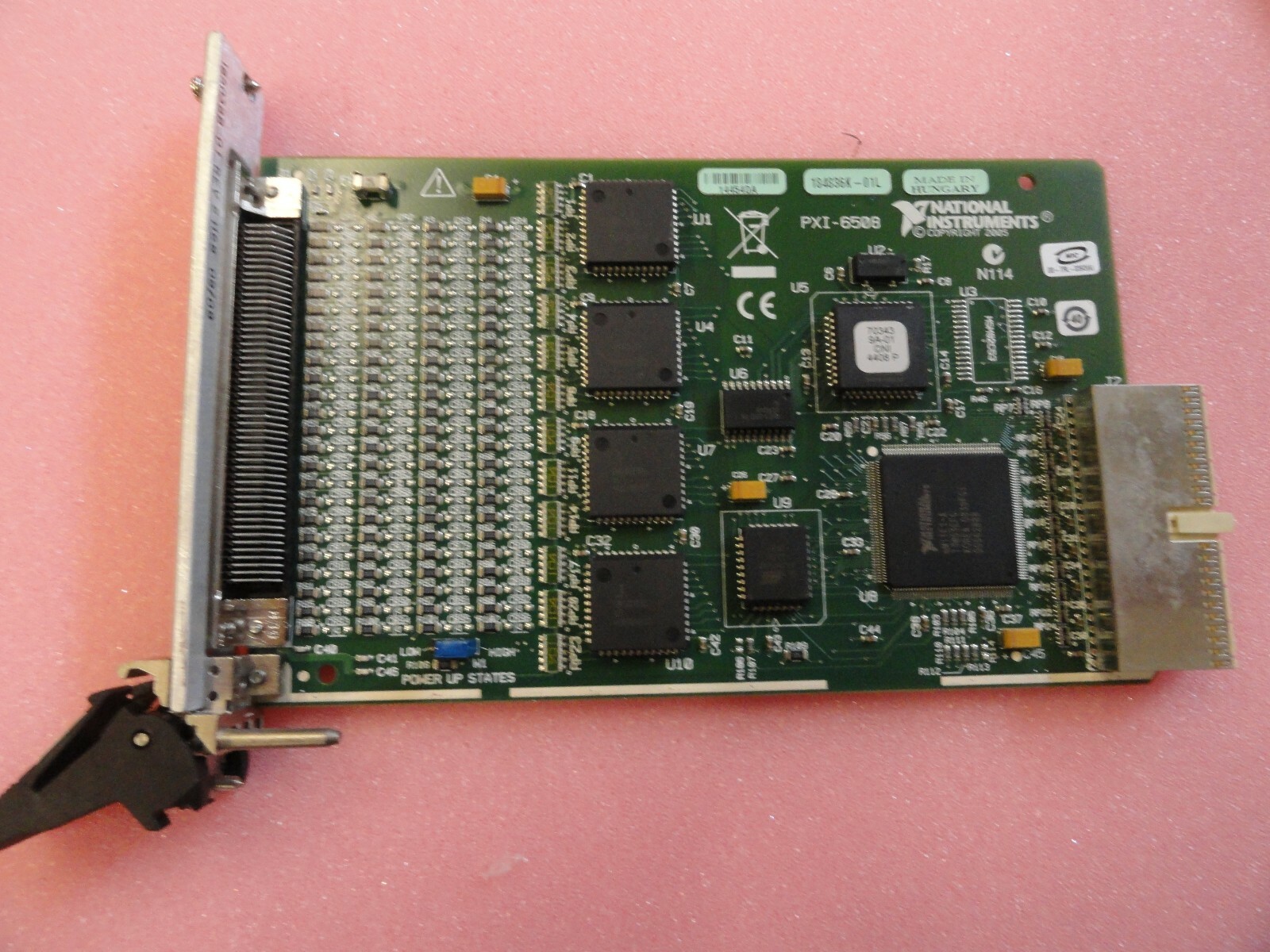 NI PXI-6508 Digital I/O p/n 184836K-01L