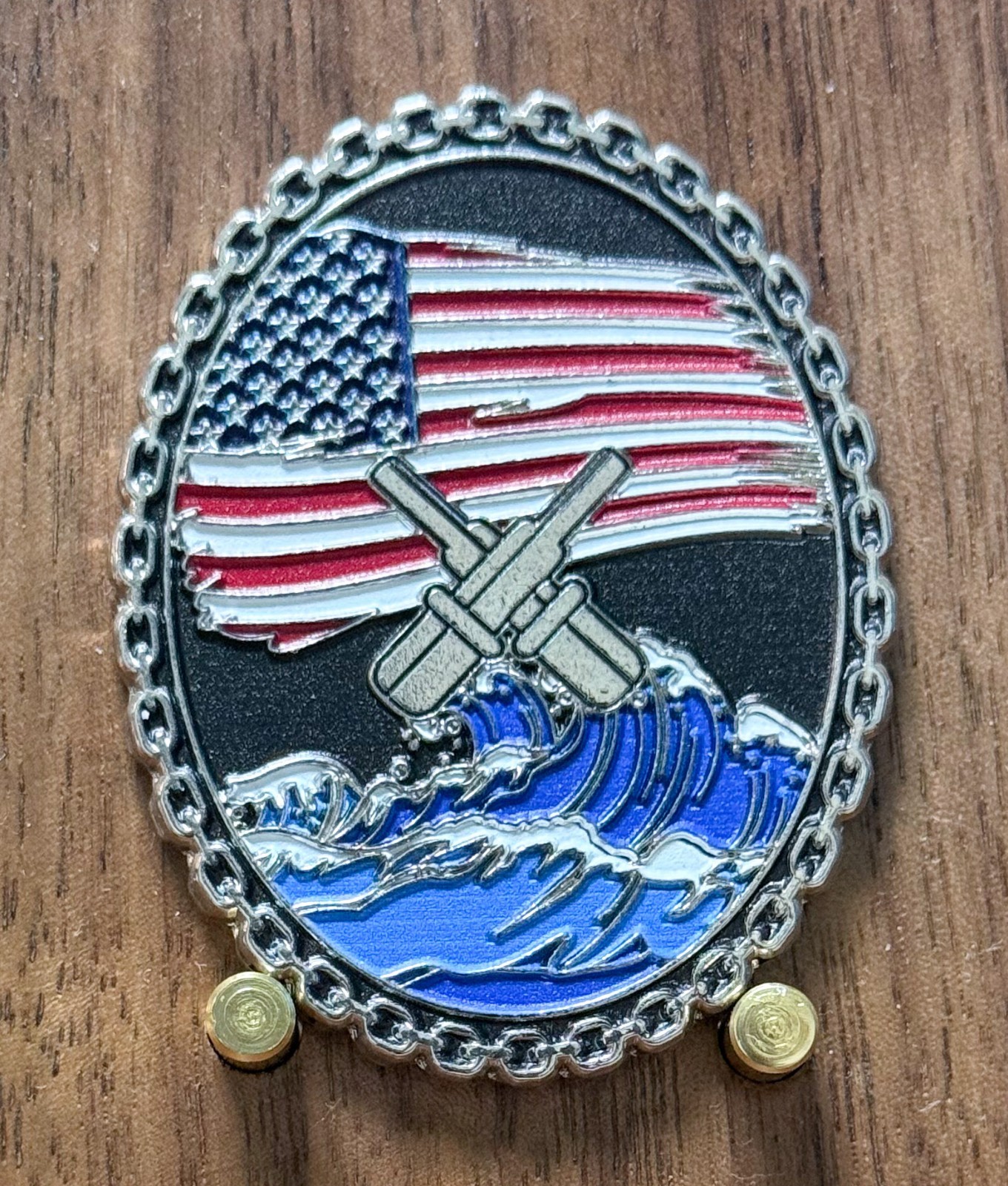 USN CMDCS Stephanie Johnson Command Navy Challenge Coin W#1