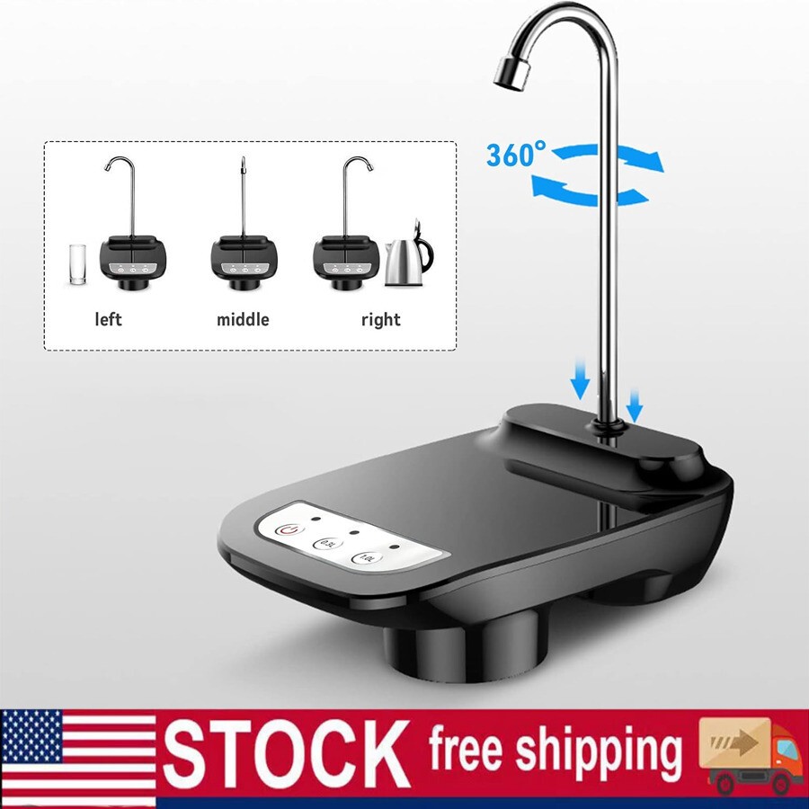USB Powered Electric Smart Water Dispenser Pump Multi-used 306 Rotate Automatic