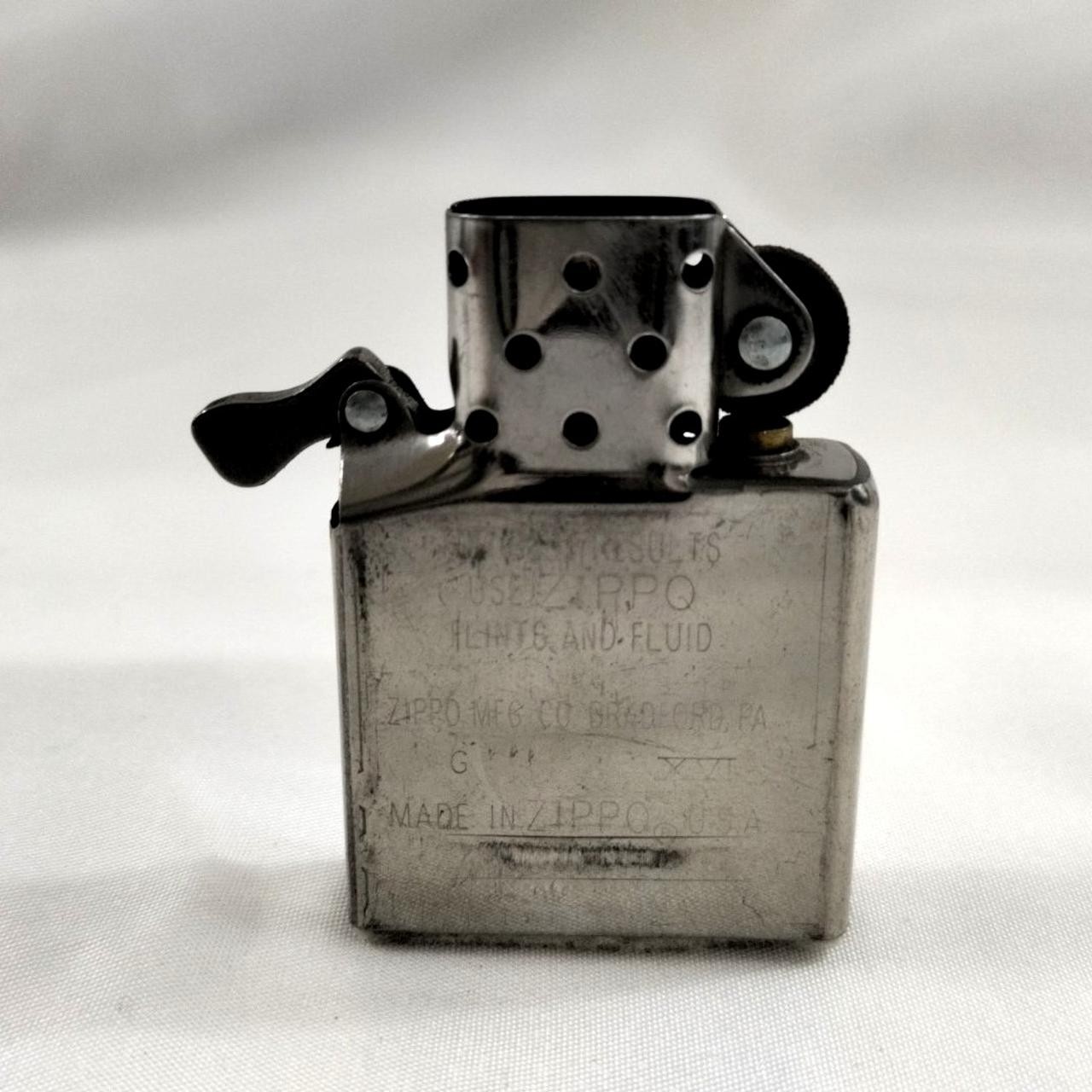Zippo Diamond Plate Oil Lighter