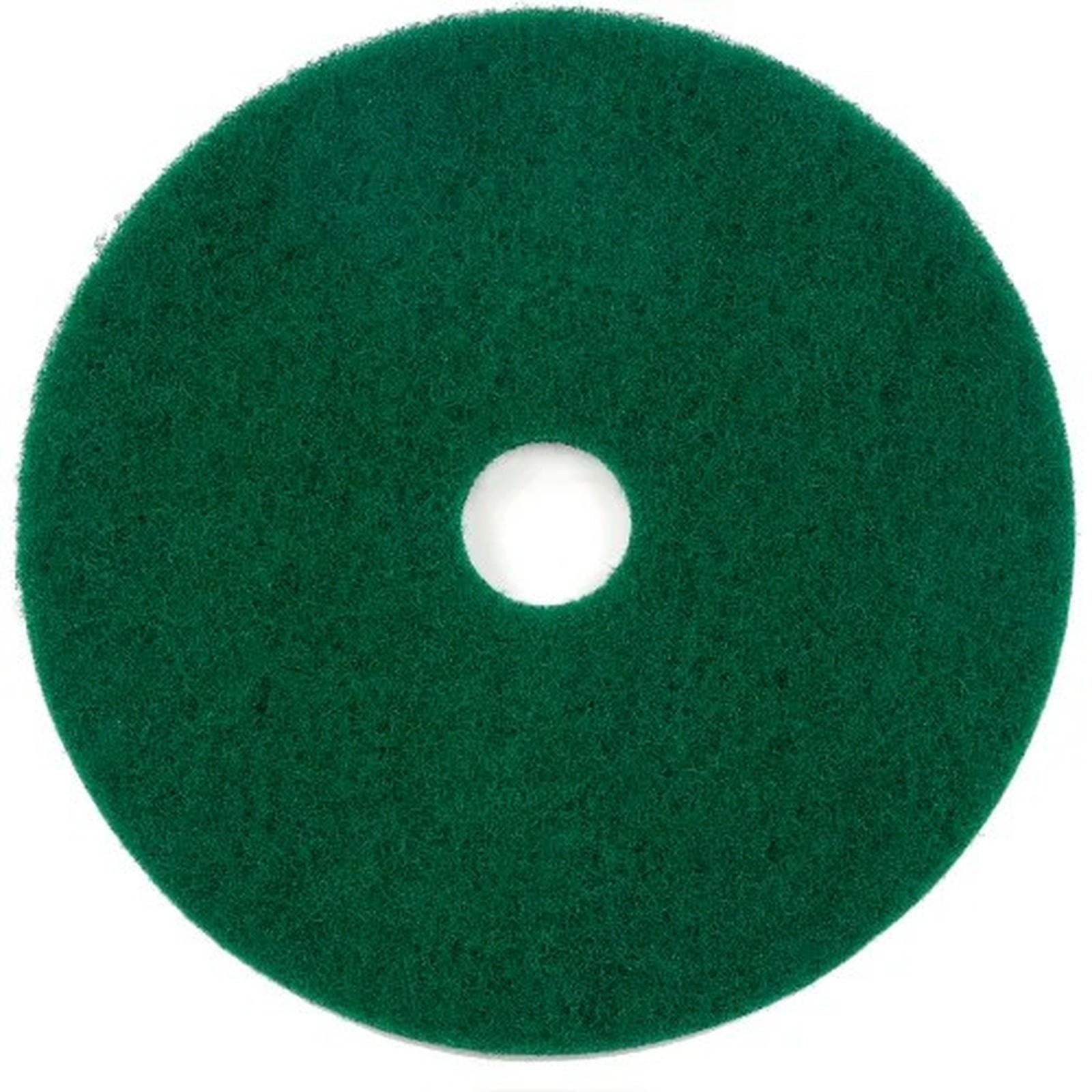 Global Industrial? 18" Scrubbing Pad, Green, 5 Per Case