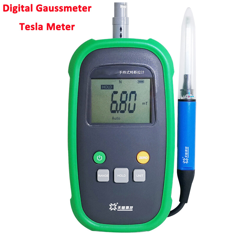 Tesla Meter Teslameter Gauss Meter Gaussmeter Magnetic Field Tester Flux Meter