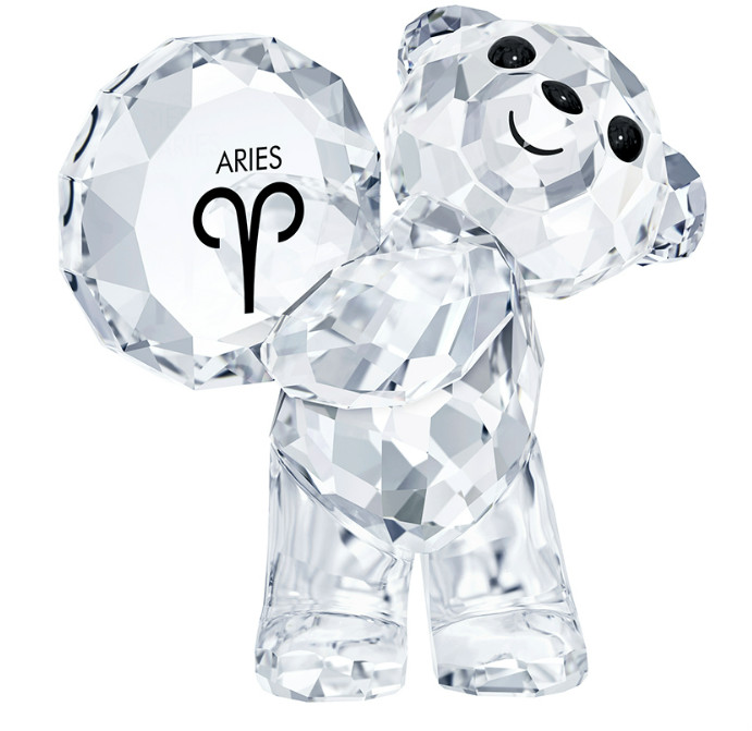 Swarovski Kris Bear Aries Zodiac Horoscope April #5396279 New in Box Authentic