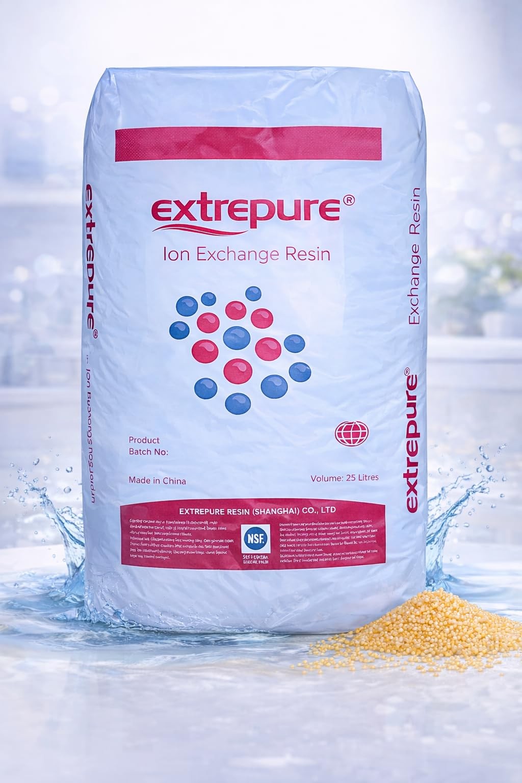 Water Softener Resin 1 Cu Ft Replacement 25L | 32,000 Grain Ion Exchange