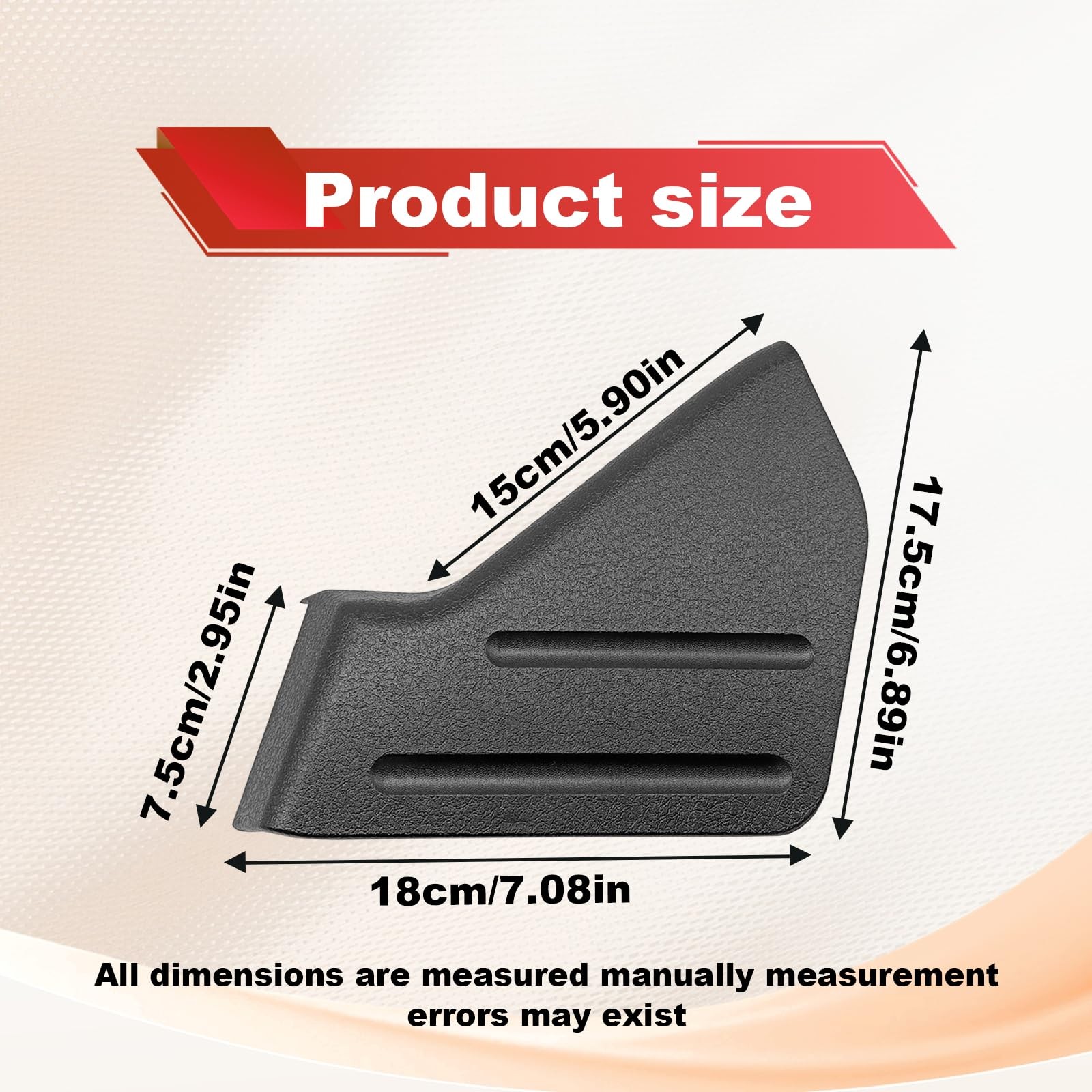 Pleoos Left Front Driver Seat Trim Cover Panel Compatible with 2009-2014...