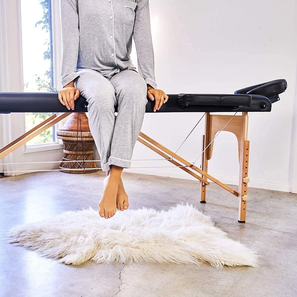 2-Folding Massage Bed with 24" Width - Lightweight and Compact Design