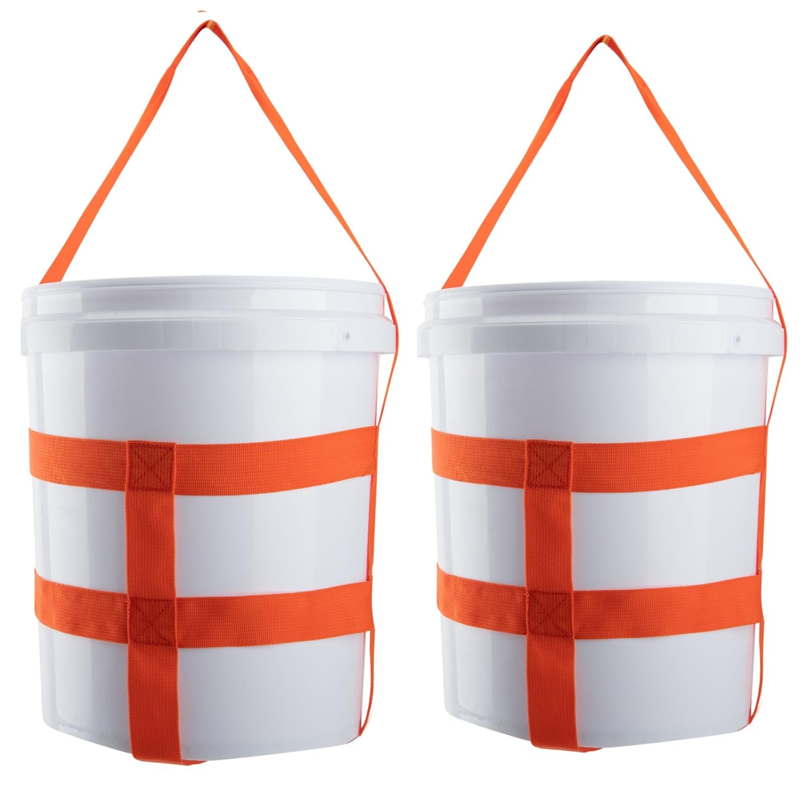 2 PCS Bucket Sling for 5 Gallon Bucket,1.6 Inch Wide Handling Sling Heavy 168...