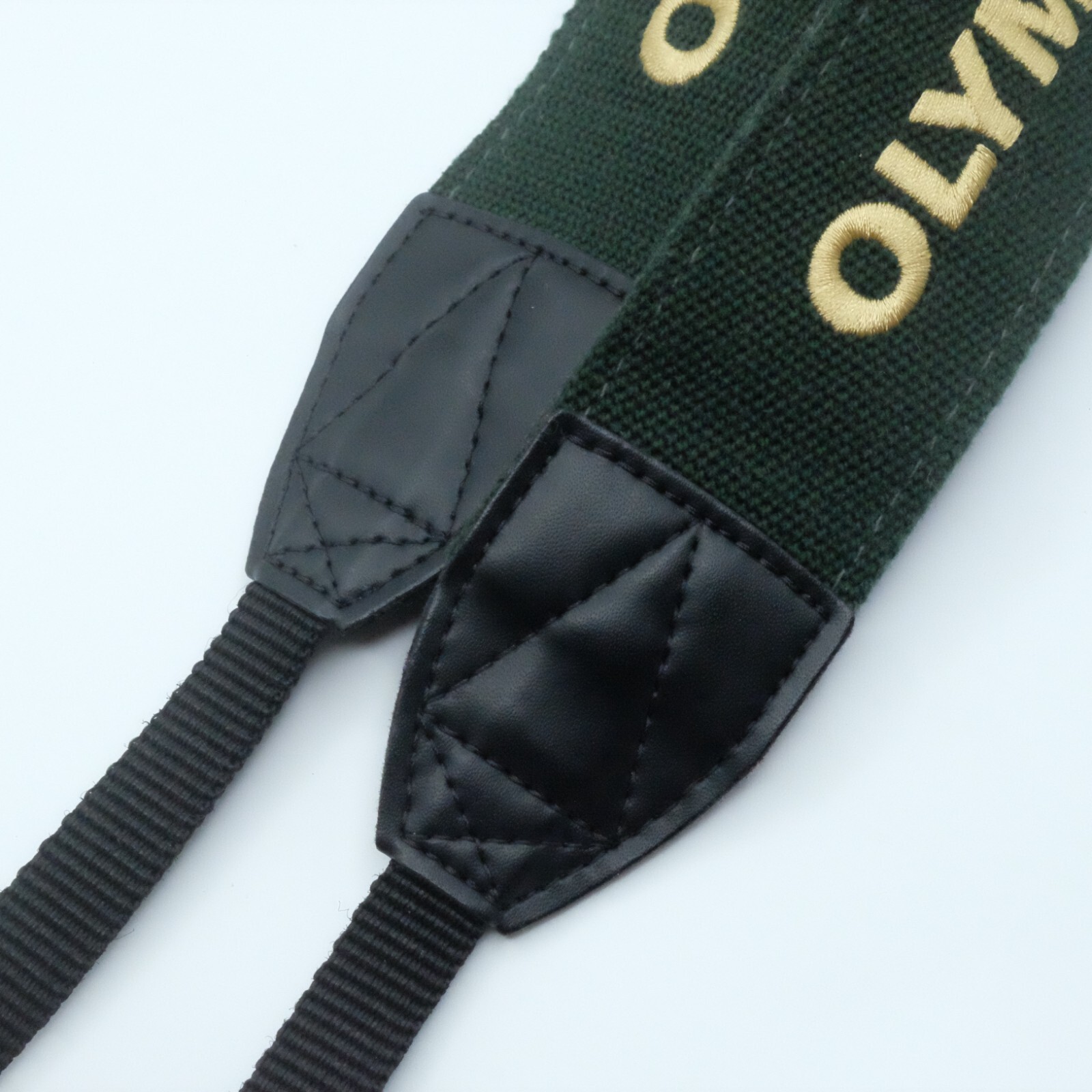 OLYMPUS 90th Anniversary Neck Strap Green x Gold