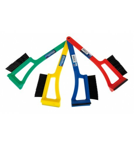 Spazzola Neve Con Raschiaghiaccio - 370x80 Mm Colori Assortiti