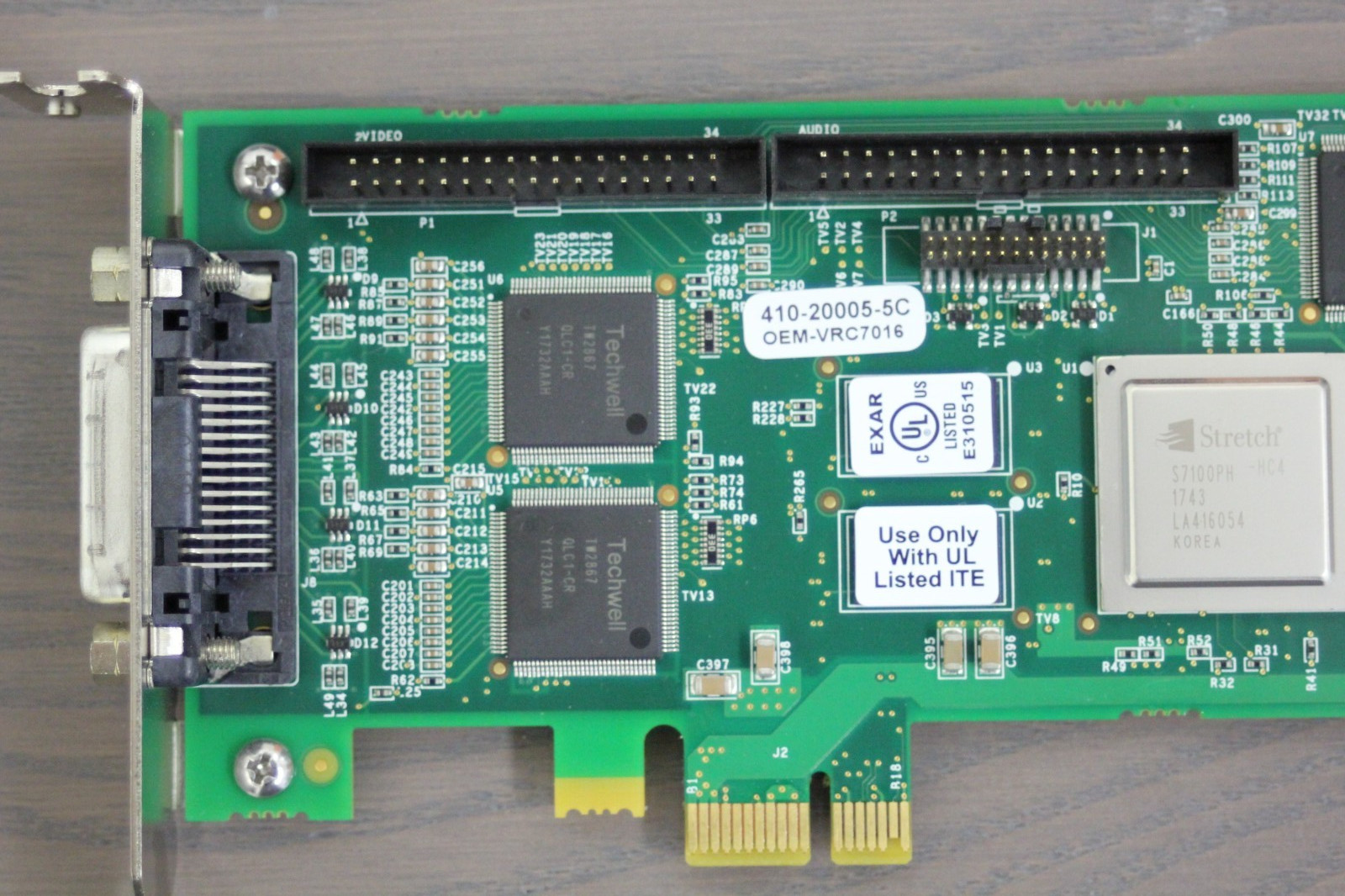 MaxLinear VRC7016L 16-Ch PCIe Video Capture Card GV-5016 410-20005-5C