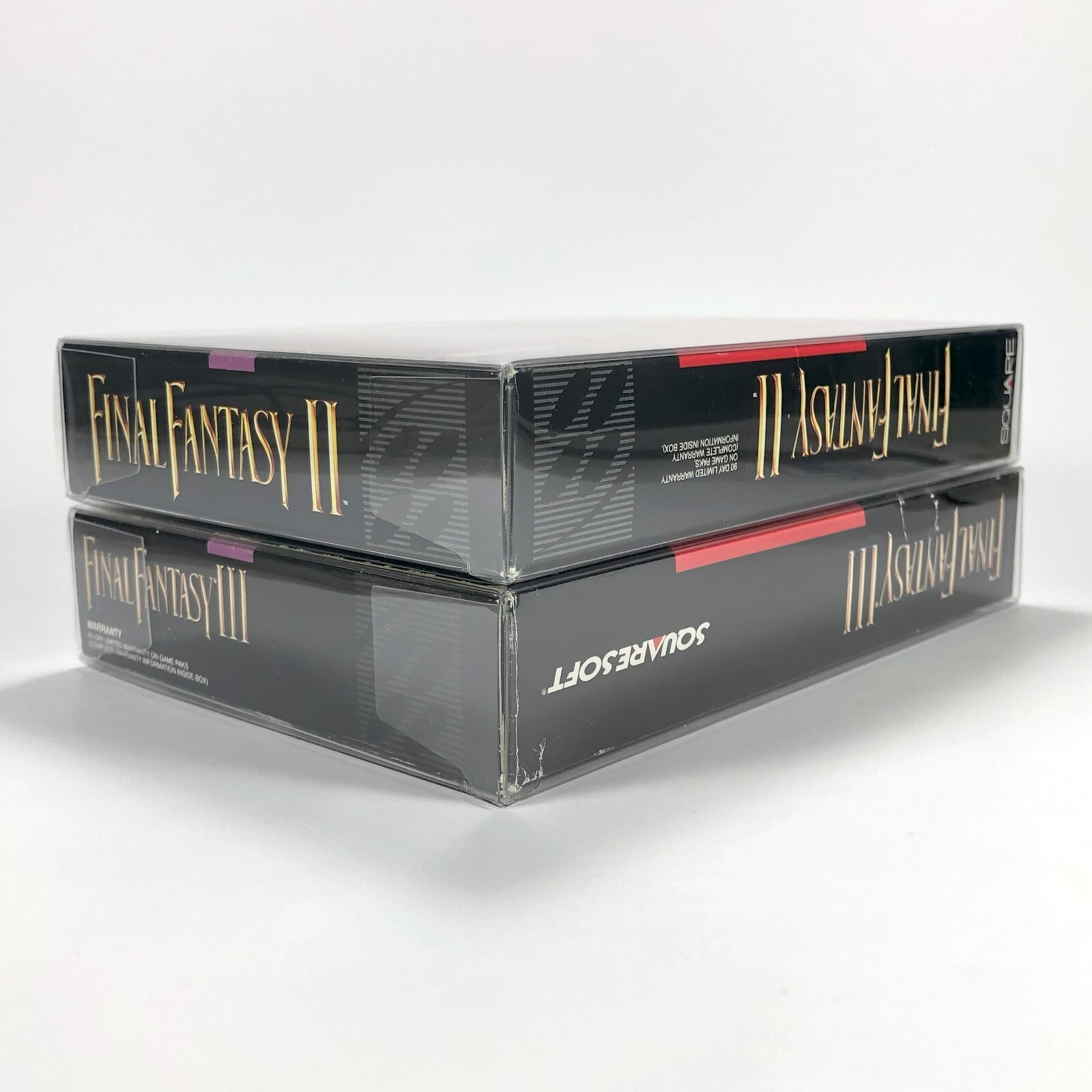 10 SNES Clear Plastic Box Protector Sleeve Case for Complete CIB Games