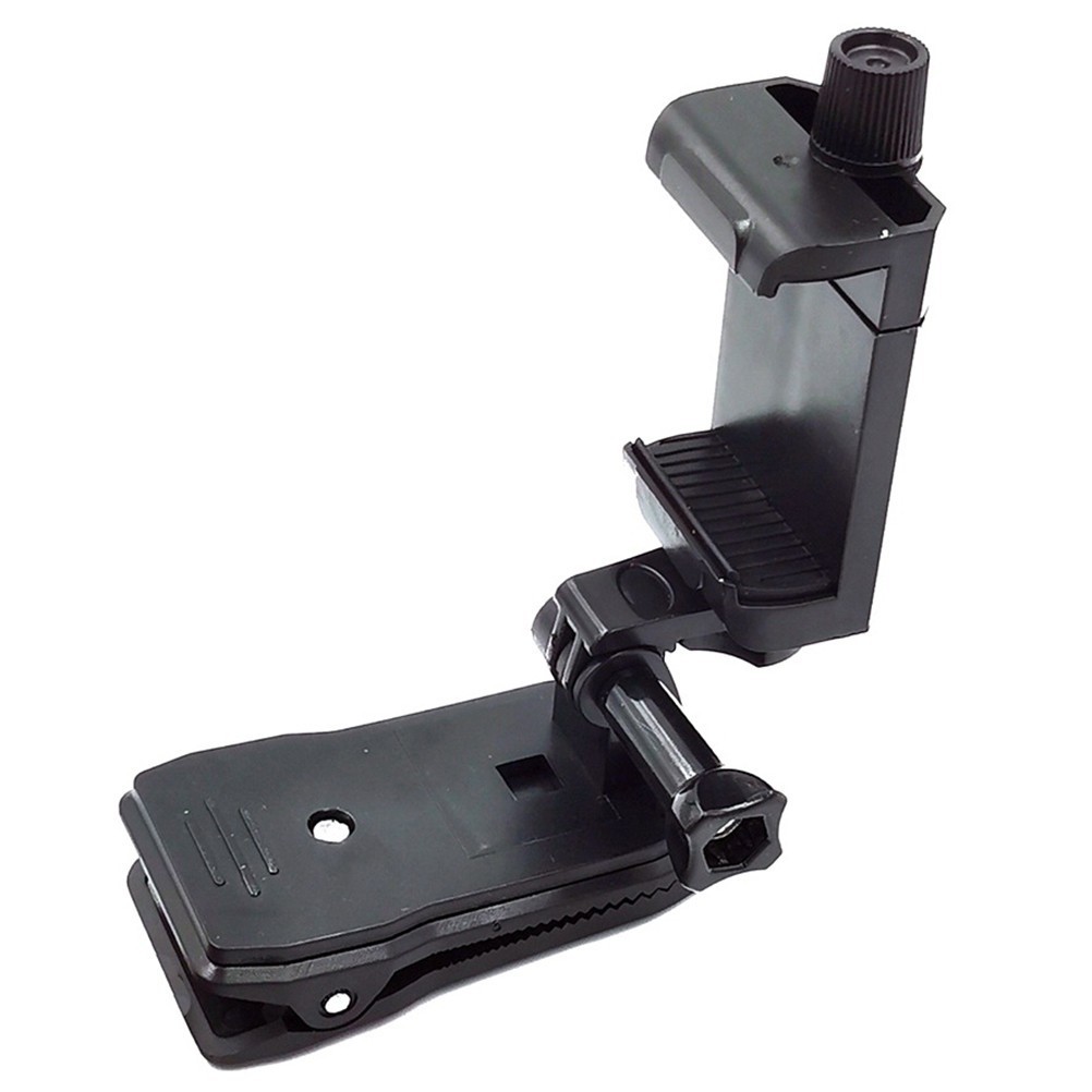 Backpack Shoulder Strap Mount for Camera Black ABS Durable Clip 360 Degree